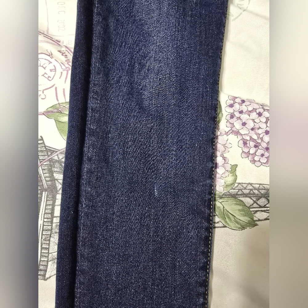 American Eagle Outfitter Navy Blue Jegging Size 2R for Womens Next Level Stretch - Picture 7 of 15